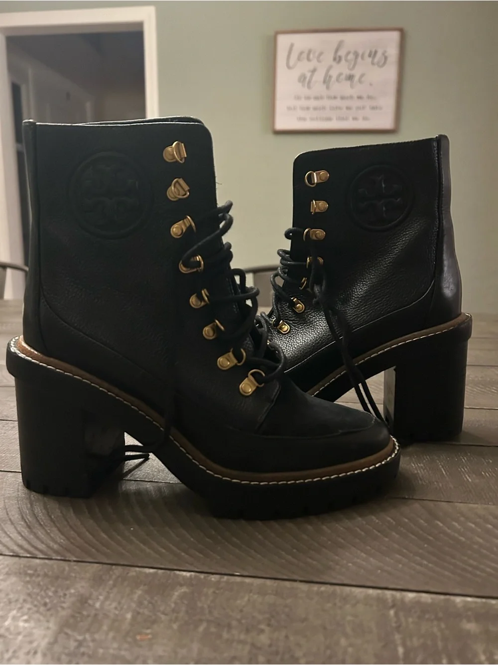Tory Burch black leather